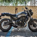 Scarico GPR compatibile con Kawasaki Z 650 RS 2021-2023 - M3 Black Titanium