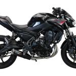 Scarico GPR compatibile con Kawasaki Ninja 650 2021-2022 - M3 Black Titanium