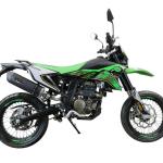 Scarico GPR compatibile con KL MOTOR KXE 125 2022-2023 - Furore Evo4 Nero