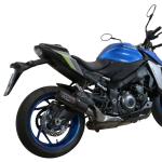 Scarico GPR compatibile con Suzuki Gsx-S 1000 F 2017-2020 - M3 Titanium Natural