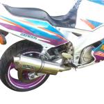 Scarico GPR compatibile con Yamaha Fzr 1000 Ex-Up 1989-1990 - Trioval
