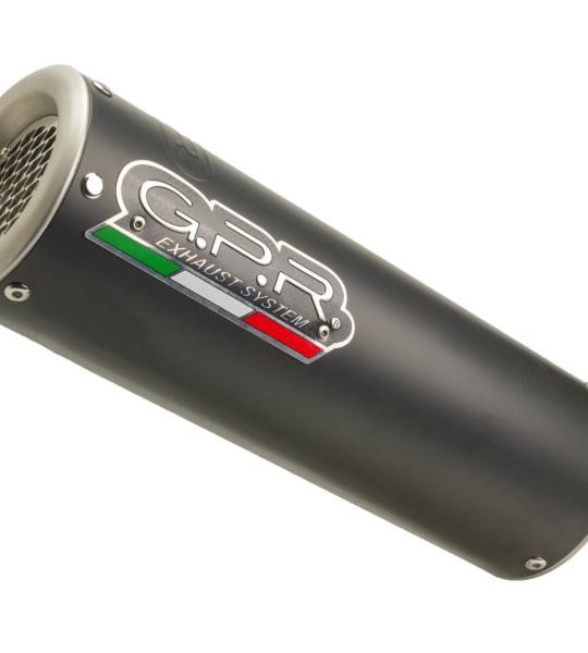 Scarico GPR compatibile con Yamaha XSR 125 2021-2025 - M3 Black Titanium