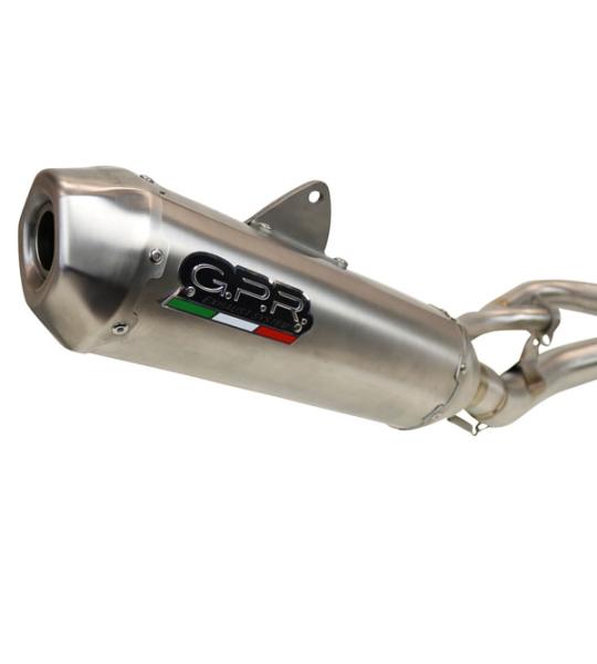 Scarico GPR compatibile con Yamaha YZ 450 F 2018-2019 - Pentacross Inox