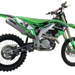 Scarico GPR compatibile con Kawasaki Kx 450 X 2021-2023 - Pentacross Titanium