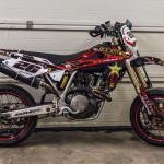 Scarico GPR compatibile con Husqvarna Sm - Te 510 2007-2007 - Furore Nero