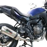 Scarico GPR compatibile con Yamaha Tracer 7 GT 2020-2024 - Satinox 