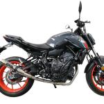 Scarico GPR compatibile con Yamaha Mt-07 2014-2016 - Deeptone Inox