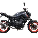 Scarico GPR compatibile con Yamaha Mt-07 2021-2024 - GP Evo4 Titanium