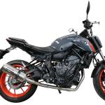 Scarico GPR compatibile con Yamaha Mt-07 2014-2016 - Satinox 