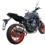 Scarico GPR compatibile con Yamaha Mt-07 2021-2024 - Satinox 