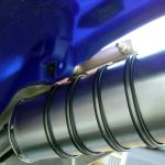 Scarico GPR compatibile con Yamaha Yz 400 F 1998-1999 -  Furore Nero -  Scarico omologato -  silenziatore con db killer estraibile e raccordo specifico