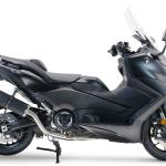 Scarico GPR compatibile con Yamaha T-Max 560 2022-2024 - Furore Evo4 Nero