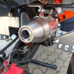 Scarico GPR compatibile con Adly 500 Hurricane S 2005-2021 -  Deeptone Atv -  Scarico omologato -  silenziatore con db killer estraibile e raccordo specifico