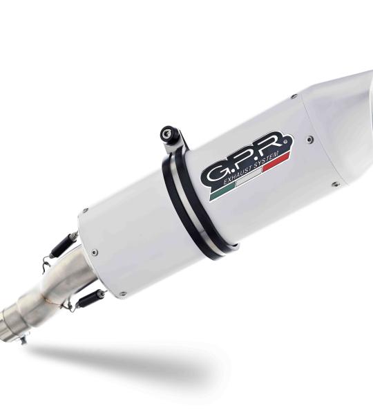 Scarico GPR compatibile con Husqvarna TERRA - STRADA TR 650 2013-2015 - Albus Ceramic