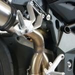 Scarico GPR compatibile con Mv Agusta Brutale 990 R 2010-2011 - M3 Titanium Natural