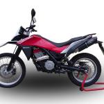 Scarico GPR compatibile con Husqvarna TERRA - STRADA TR 650 2013-2015 - Furore Nero