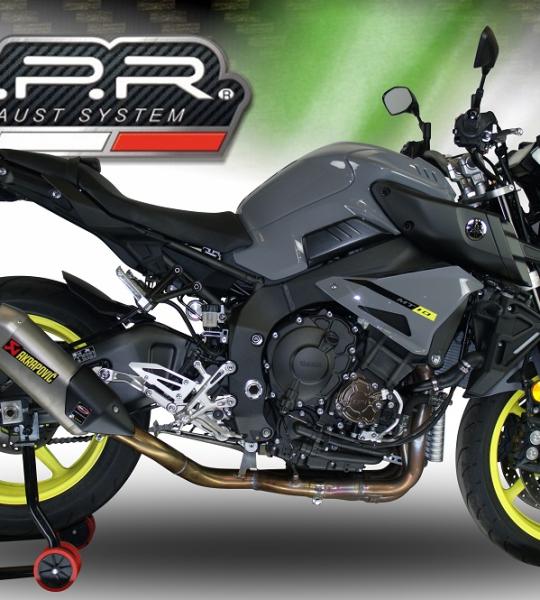 Scarico GPR compatibile con Yamaha Mt-10 2016-2024 - Decatalizzatore