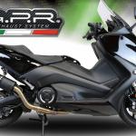 Scarico GPR compatibile con Yamaha T-Max 560 2020-2021 - Furore Evo4 Nero