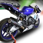Scarico GPR compatibile con Yamaha Yzf R1-R1-M 2017-2019 - M3 Black Titanium