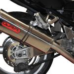 Scarico GPR compatibile con Suzuki Gsf 600 Bandit - S 1995-2005 - Trioval