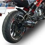 Scarico GPR compatibile con Benelli Bn 302 S 2015-2016 - Furore Nero