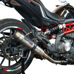 Scarico GPR compatibile con Benelli Bn 302 S 2015-2016 - Deeptone Inox