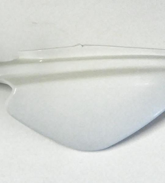 Carena posteriore destra bianco per MBK Booster