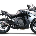 Scarico GPR compatibile con Cf Moto 650 Gt 2022-2024 - GP Evo4 Titanium