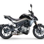 Scarico GPR compatibile con Cf Moto 300 NK 2022-2024 - M3 Inox 