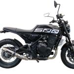 Scarico GPR compatibile con Brixton CroSsfire 500 X 2020-2021 - Deeptone Inox