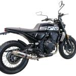 Scarico GPR compatibile con Brixton CroSsfire 500 X 2020-2021 - Deeptone Inox
