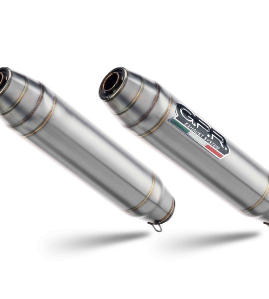 Scarico GPR compatibile con Ducati Monster S2R 2004-2007 - Deeptone Inox