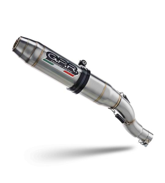 Scarico GPR compatibile con Ducati Hyperstrada 821 2013-2016 - Deeptone Inox