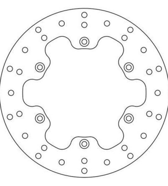 Disco freno posteriore per Yamaha DT 125 R, TDR 125, WR 125, YZ 