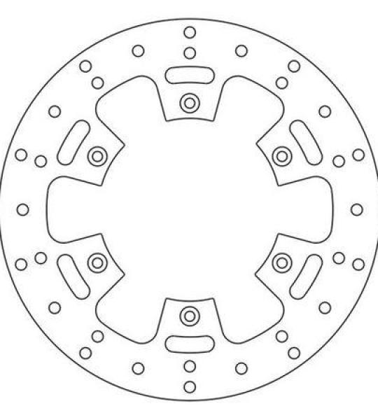 Disco freno posteriore per Yamaha YZ 125 1998-2000, YZ 250 1998-