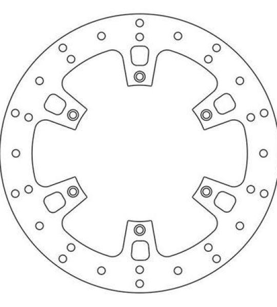 Disco freno anteriore per KTM EXC 125, GS 125, MX 125, sinistro 125, S