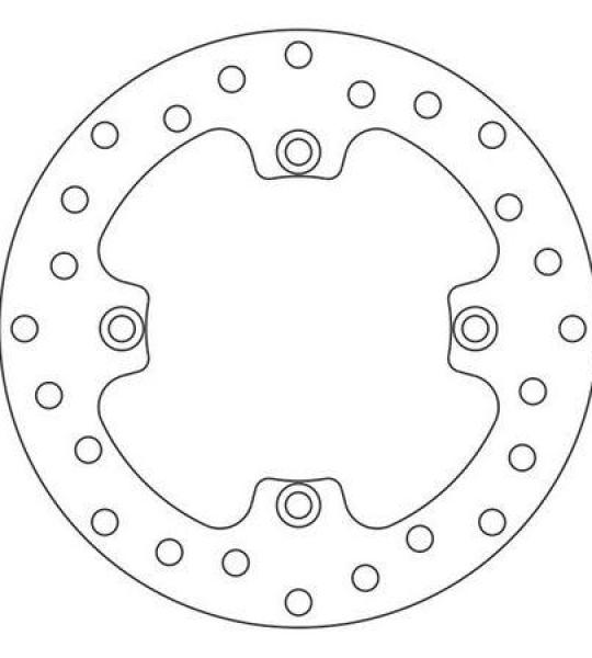 Disco freno posteriore per Husqvarna CR 125 2000-2004, WR 125 20
