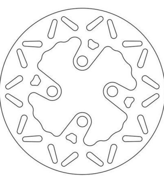 Disco freno posteriore per Beta REV 3 125 dal 2003, REV 3 200, R