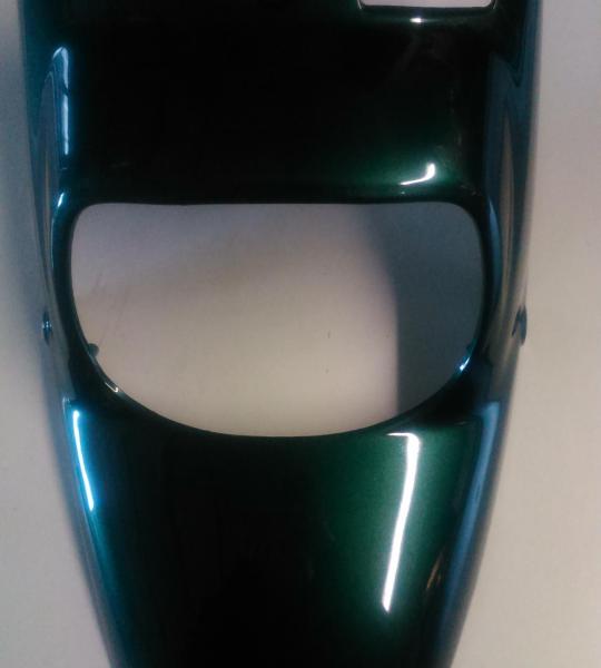 Scudo anteriore verde metallizzato originale per Booster