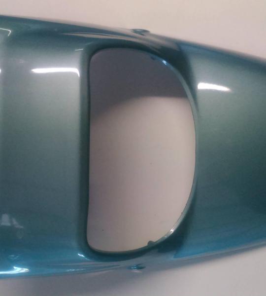 Scudo anteriore celeste metalizzato originale Booster