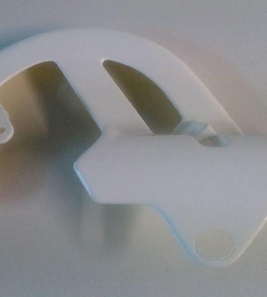 Copridisco anteriore bianco originale per Cagiva