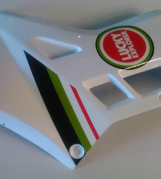 Front side panel destro Original Superior for Cagiva Elefant.750 -88