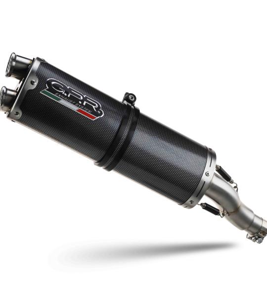 Scarico GPR compatibile con Triumph Tiger 900 2020-2023 - Dual Poppy