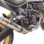 Scarico GPR compatibile con Ducati Scrambler 800 Icon -Icon Dark 2021-2022 - Deeptone Inox