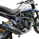 Scarico GPR compatibile con Ducati Scrambler 800 Desert Sled -DS Fasthouse 2021-2024 - GP Evo4 Poppy