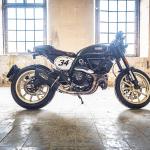 Scarico GPR compatibile con Ducati Scrambler 800 2015-2016 - Furore Nero