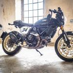 Scarico GPR compatibile con Ducati Scrambler 800 2015-2016 - Furore Nero