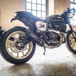 Scarico GPR compatibile con Ducati Scrambler 800 2015-2016 - Furore Nero