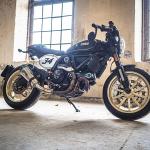 Scarico GPR compatibile con Ducati Scrambler 800 2015-2016 - Gpe Ann. titanium