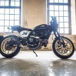 Scarico GPR compatibile con Ducati Scrambler 800 2015-2016 - M3 Black Titanium